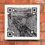 The Scream QR Painting