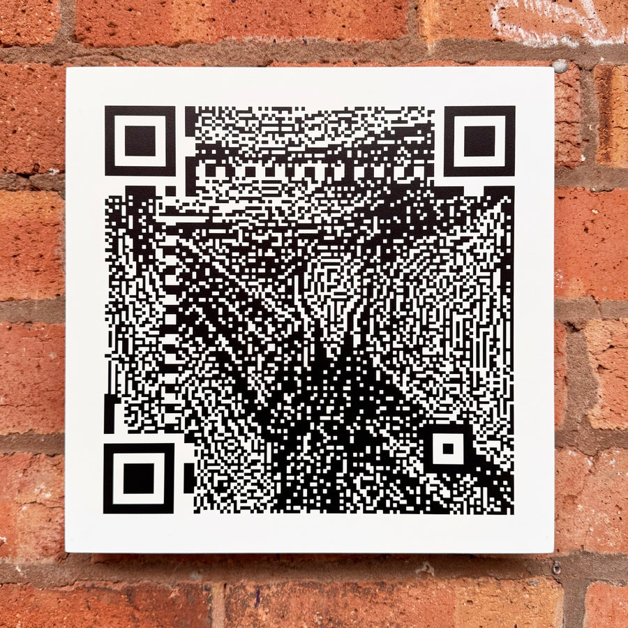 The Scream QR Painting