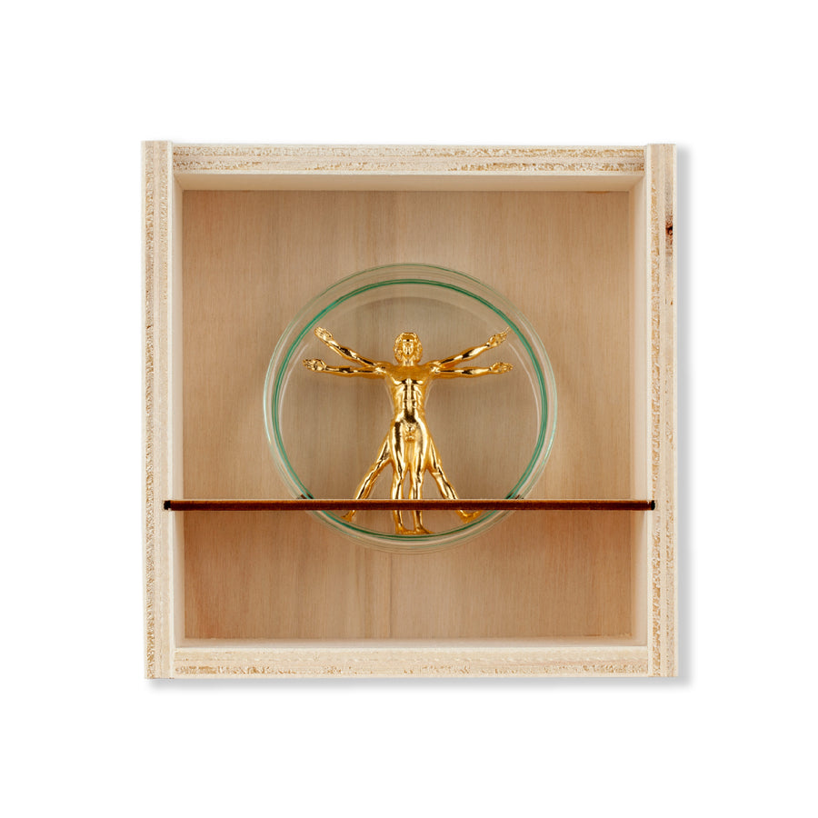 Vitruvian Man (Gold)