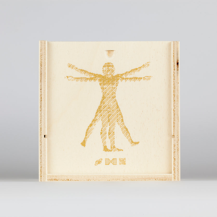 Vitruvian Man (Gold)