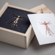 Vitruvian Man (Bronze)