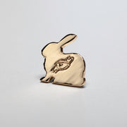 Lucky Rabbit Badge