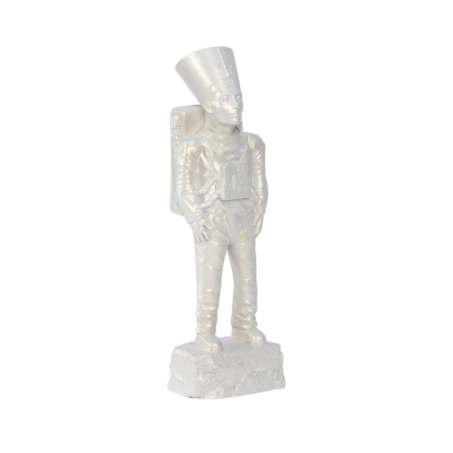 XL Ancient Astronaut Nefertiti (Pearl White)